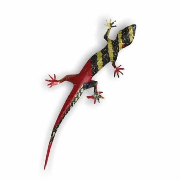 gecko κόκκινη με ρίγες