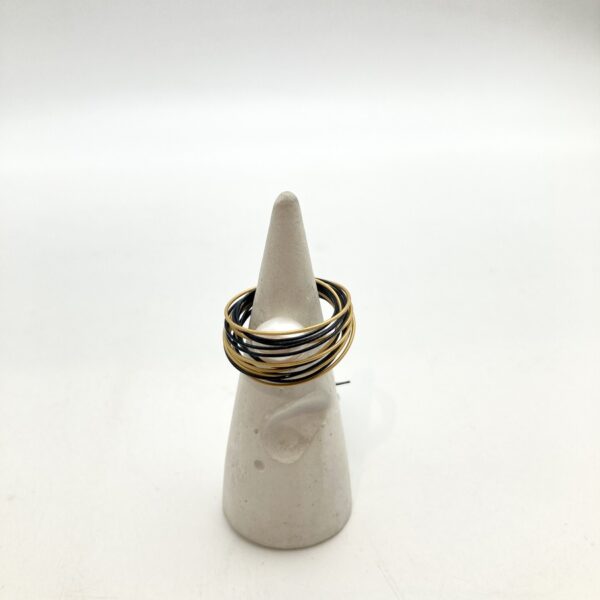 ring with natural pearl
