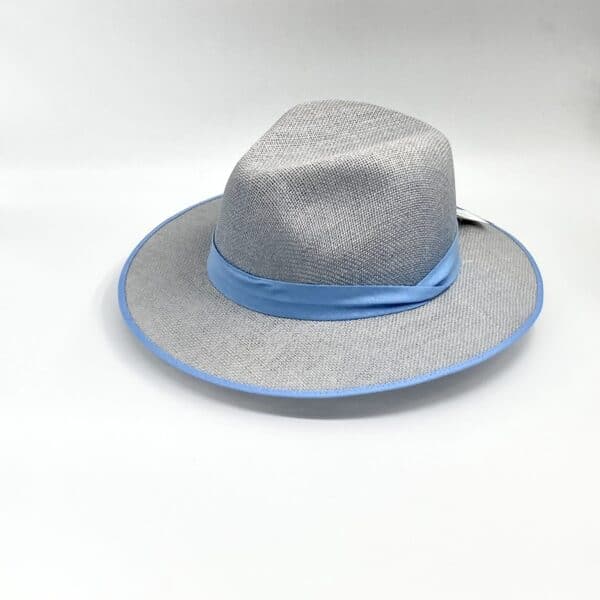 100% ελληνικό λινό καπέλο γαλάζιο