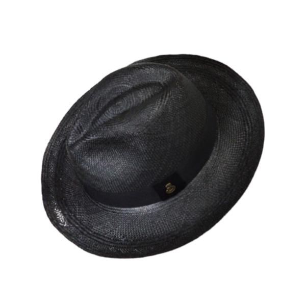 100% handmade panama black