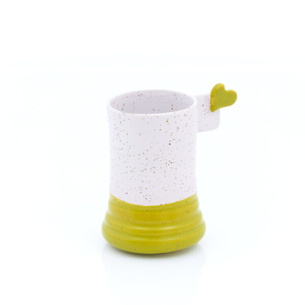 ceramic mug in two colors