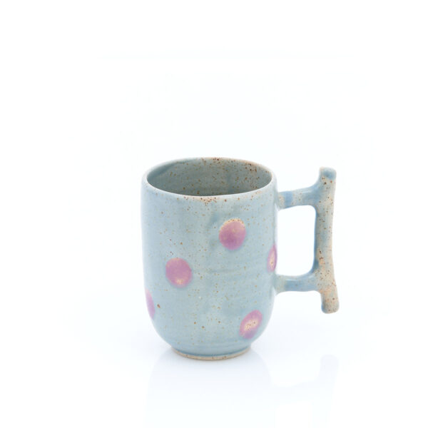 ceramic mug with bullets