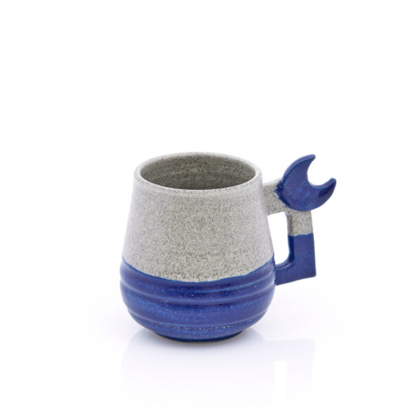 blue moon ceramic mug