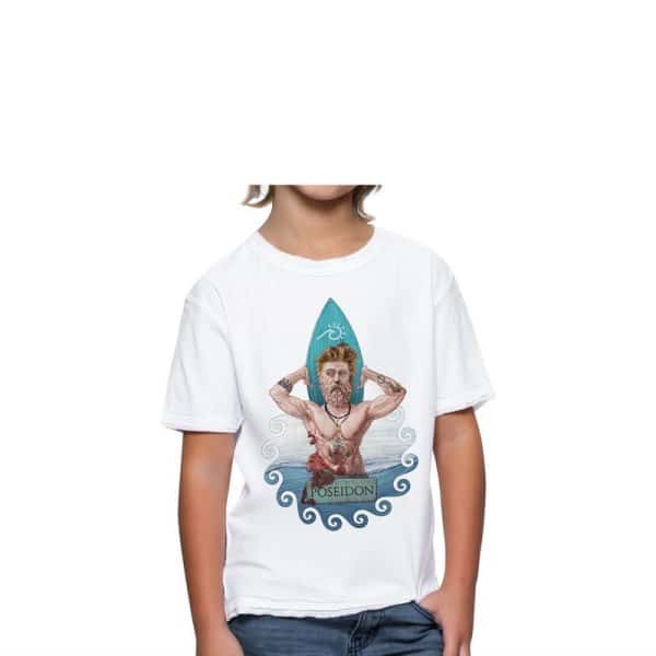 παιδικό μπλουζάκι θεός ποσειδώνας