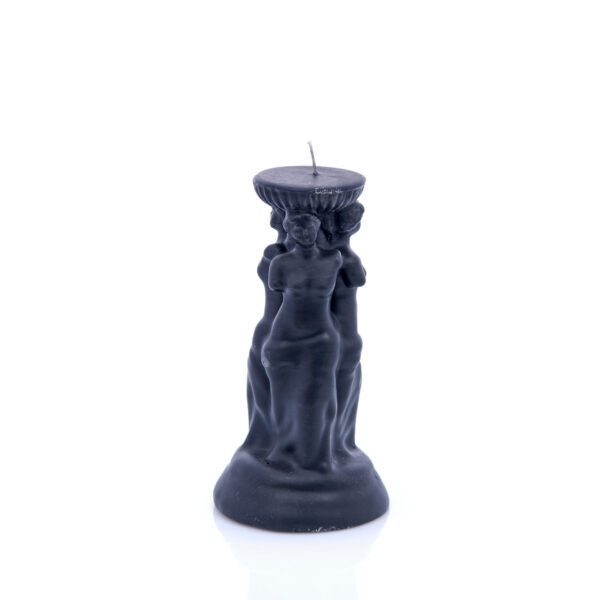 handmade candle triple aphrodite black
