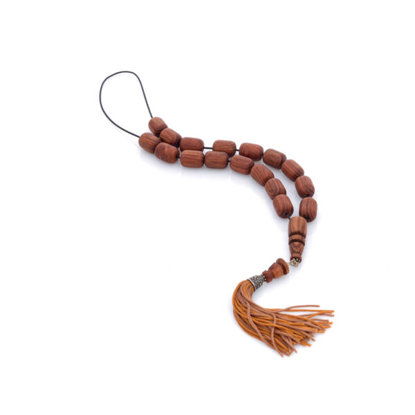 handmade acacia worry bead