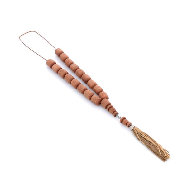 handmade worry bead from cypress