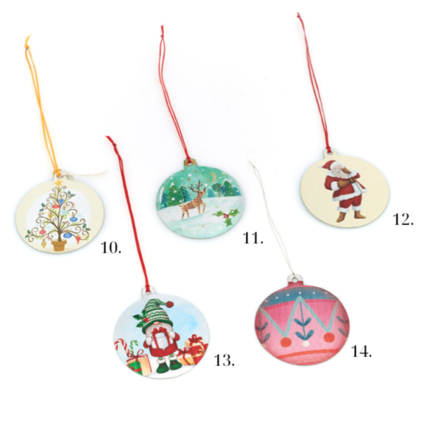 ball-shaped christmas ornaments