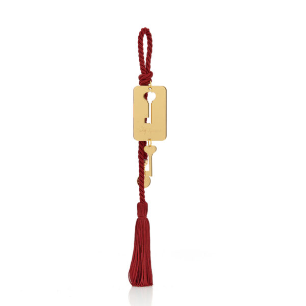 handmade key pendant charm happy new year