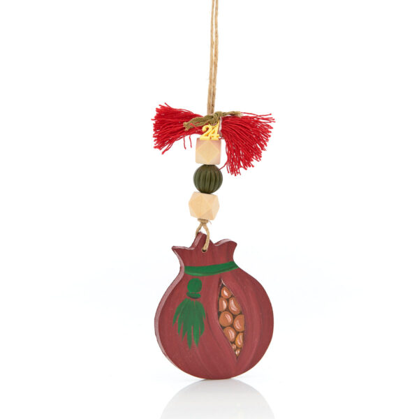 handmade pendant charm small pomegranate
