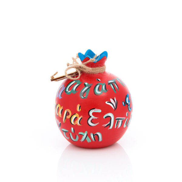 handmade ceramic pomegranates with wishes