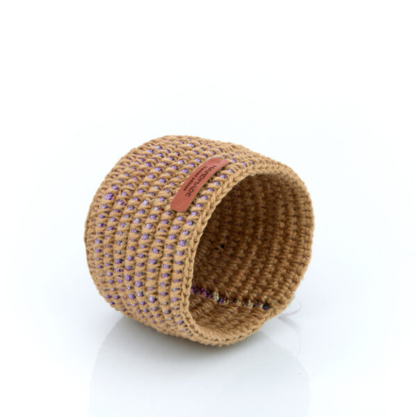 handmade woven brown basket