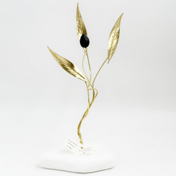 olive tree - gold/clover
