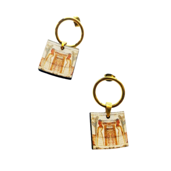 earrings-sarcophagus of the holy trinity