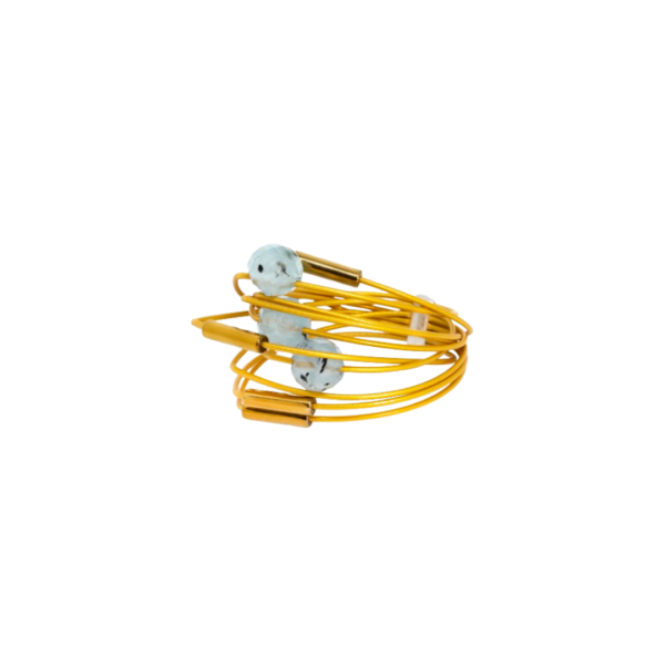 handmade ring-aqua marina