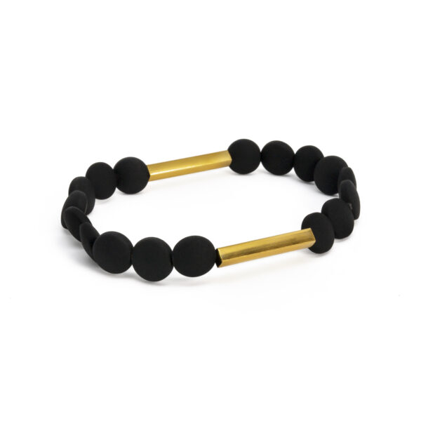 handmade bracelet-black onyx