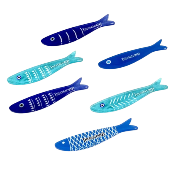 magnets/ stripe sardines