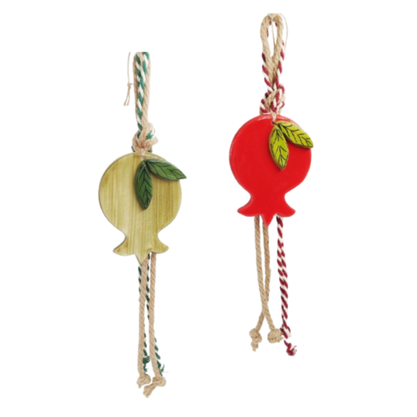 handmade ceramic hanging charms<br>