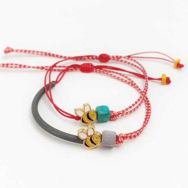 march bracelet in bee design<br>