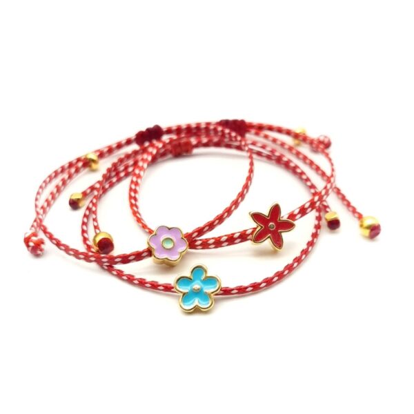 march bracelet with flowers.<br> <br> <br> <br> <br> <br>