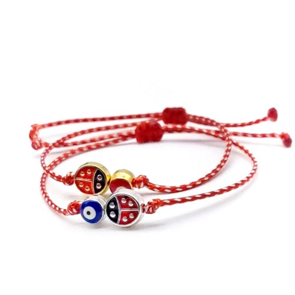 children's march bracelet with a ladybug.<br> <br> <br> <br> <br> <br> <br>