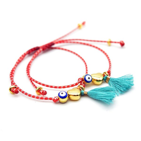 march bracelet with heart and an eye.<br> <br> <br> <br> <br> <br> <br>