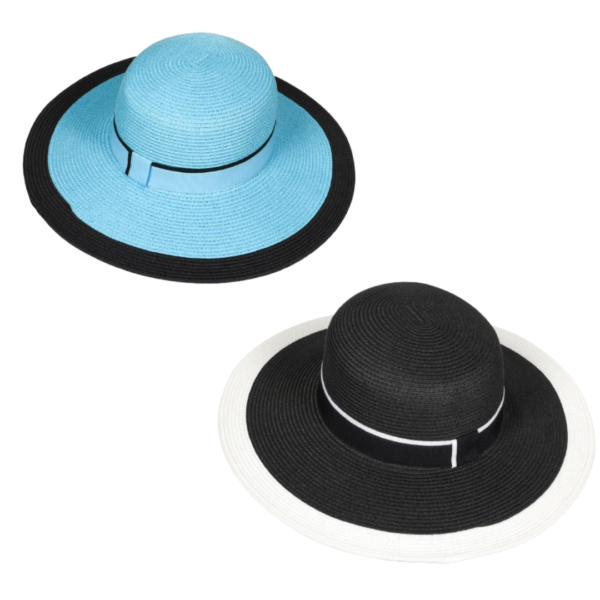 sun hat δίχρωμο