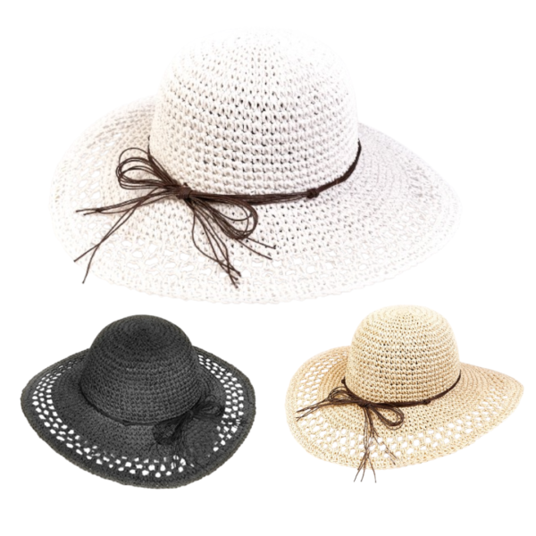 sun hat με λεπτομέρειες