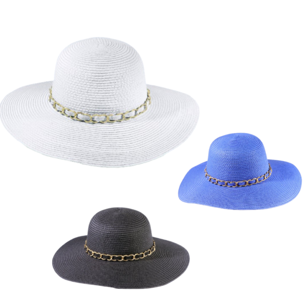 sun hat με αλυσίδα