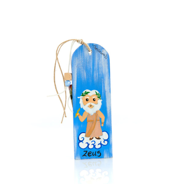 wooden bookmark-zeus