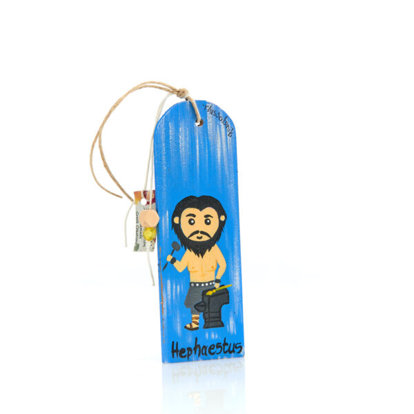 wooden bookmark-hephaestus