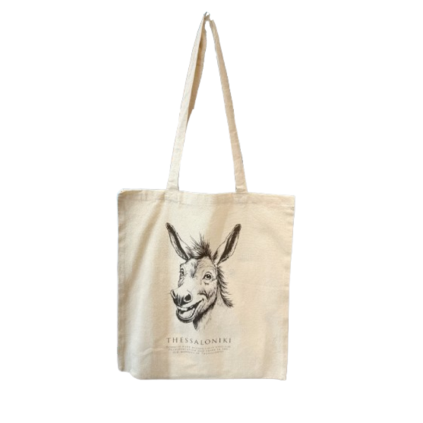 nu tote bag-donkey