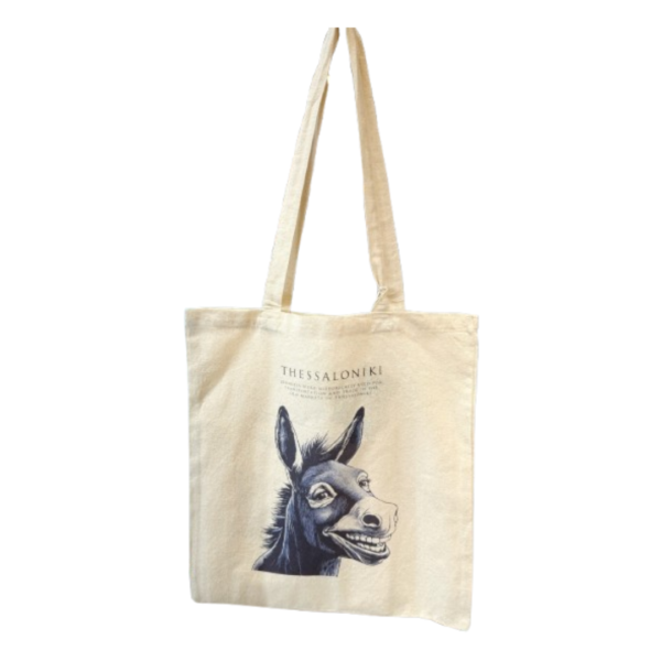 nu tote bag-blue donkey