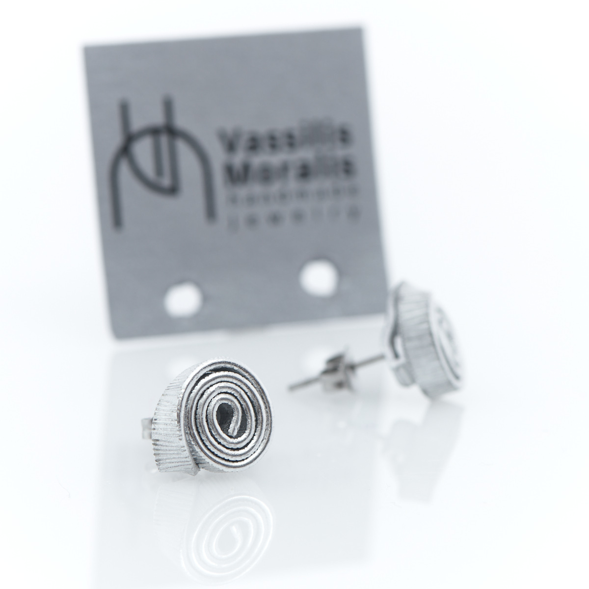 VS-MR-028-3 σκουλαρίκια petit chic ασημί