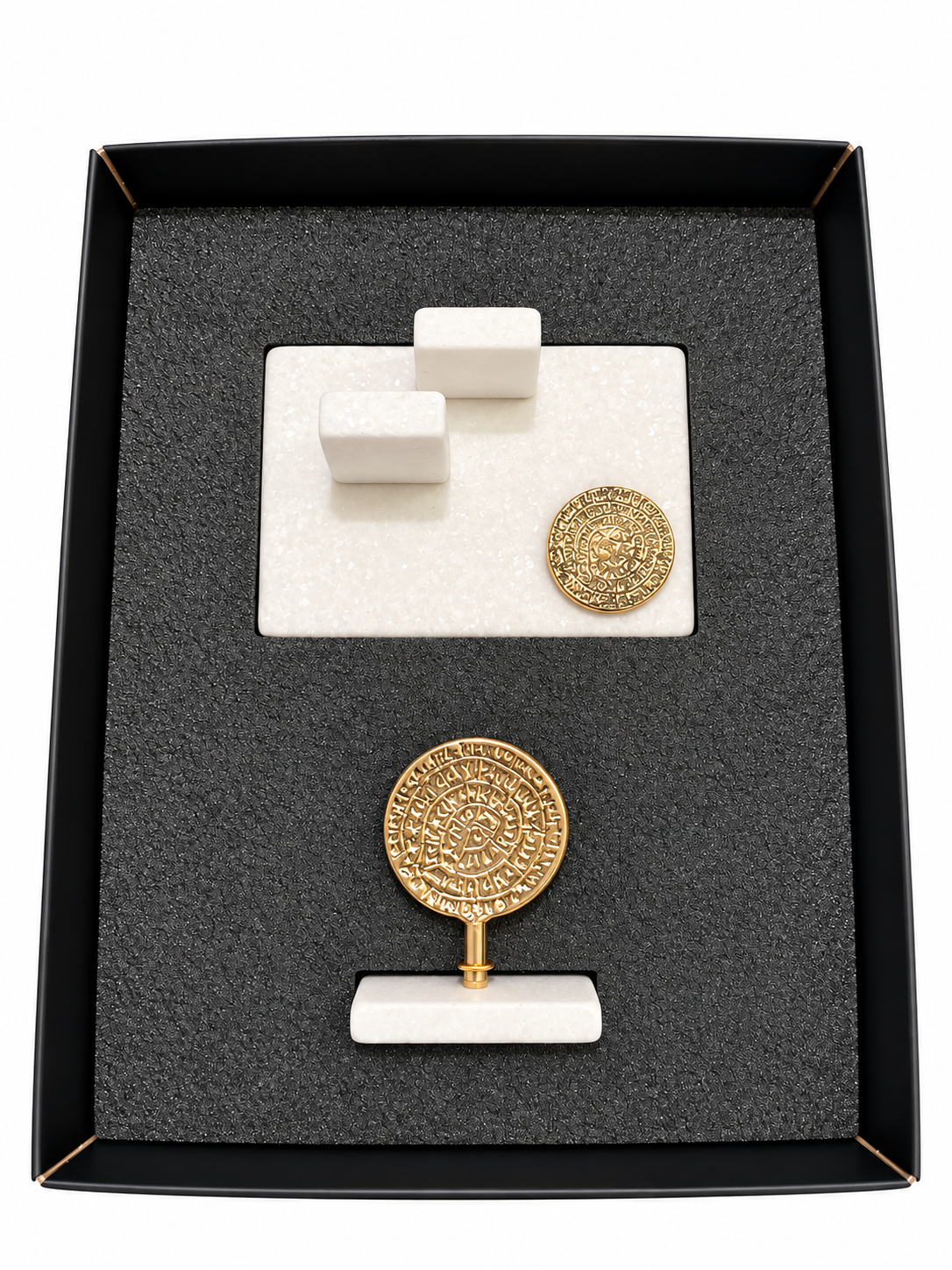 03B605C3-F010-456C-9EAB-328464C7D968 gift box - σετ καρτοθήκη,διακοσμητικό με τον δίσκο της φαιστού