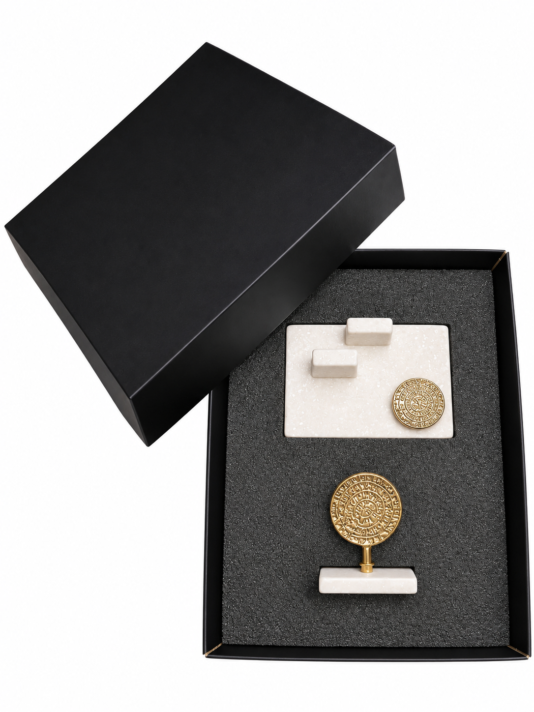5F4A62B9-6C33-4BF1-ABC5-60C5EBE411A8 gift box - σετ καρτοθήκη,διακοσμητικό με τον δίσκο της φαιστού
